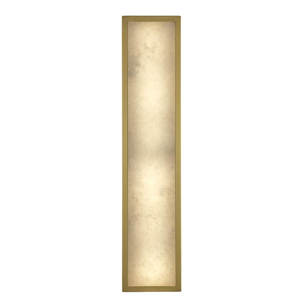22' ALABASTER SQUARE SCONCE-AG